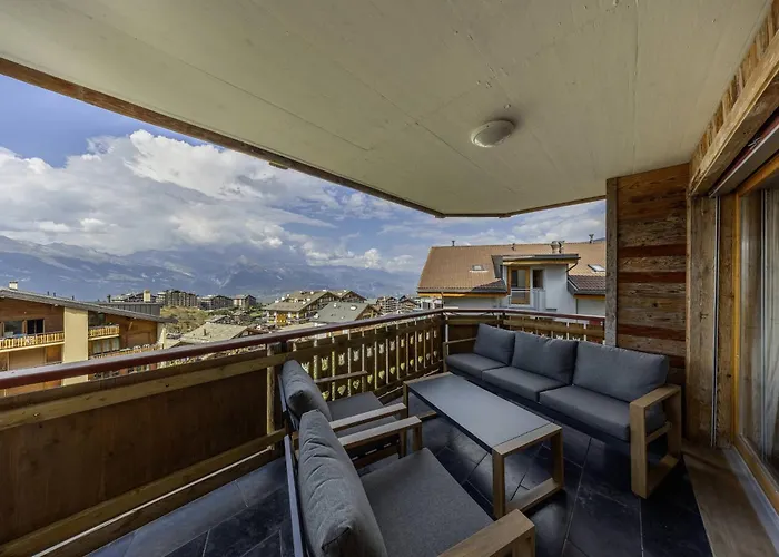 Etagnes 2 Est, Ski-in Ski-out, Vue Magnifique * Nendaz